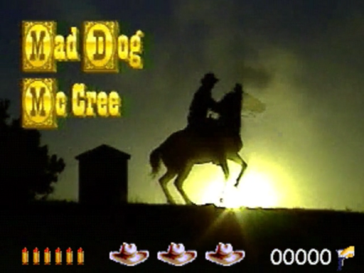 Mad Dog McCree title screen for 3DO